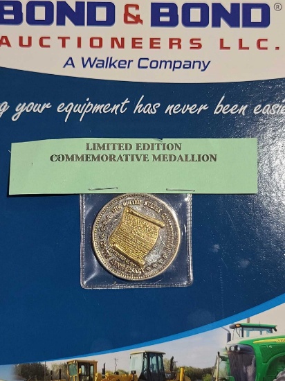 Limited Edition Commemorative Medallion