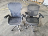 (2) Office Roll A Round Chairs