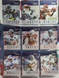 9 NFL Contenders Playoff Football Card Collection