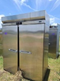 Hobart Commercial Stainless Steel 2 Door Cooler/Freezer
