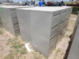 (8) 4 Drawer File Cabinets
