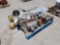 Bendix Compressor, Baldor Industrial Motor, Freightliner Truck Grill, 2 Wheeled Dolly