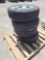(4) Tires with Rims