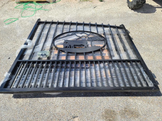 Great Bear 14ft Wrought Iron Gate