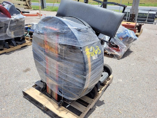 Shop Fan, 2 Creepers, Automotive A/C Machine