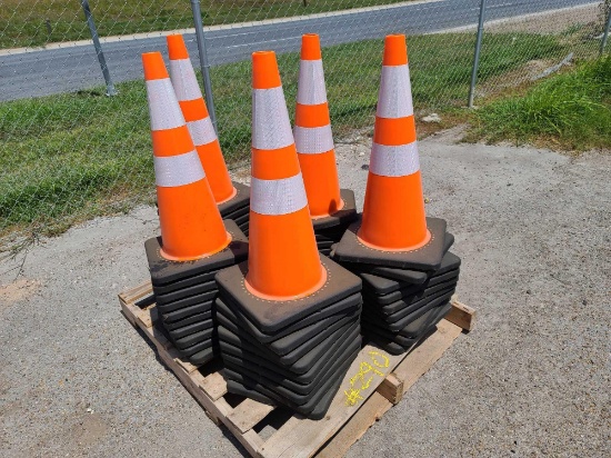 (50) Great Bear New Safety Traffic Cones