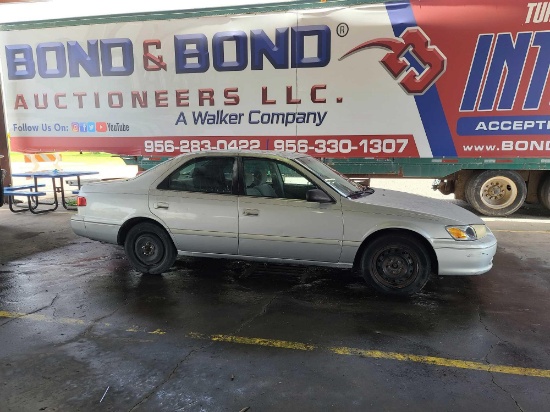 2001 Toyota Camry Passenger Car, VIN # 4T1BG22K41U769895