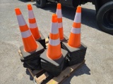 (50) Great Bear New Safety Traffic Cones