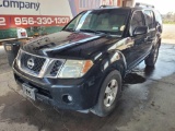 2008 Nissan Pathfinder Multipurpose Vehicle (MPV), VIN # 5N1AR18U98C634081
