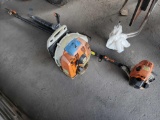 (1) STIHL Tree saw (1) STIHL Back Pack Blower