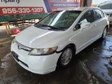 2007 Honda Civic Passenger Car, VIN # JHMFA36267S000180