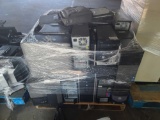 Group of Desktops, Variety of Panasonic & General Dynamics Toughbooks, Computer bag