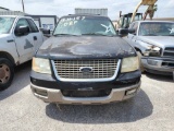 2003 Ford Expedition Multipurpose Vehicle (MPV), VIN # 1FMEU17L43LA47921
