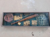History of Baseball Shadow Box Collage