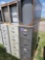 (9) 4 Drawer Metal File Cabinets