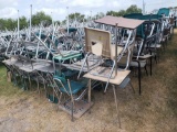 (250) Student Desks with Chairs and Book Baskets