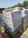 (9) Variety of Metal File Cabinets