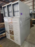 (9) 4 Drawer Metal File Cabinets