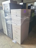 (6) Variety of Metal File Cabinets