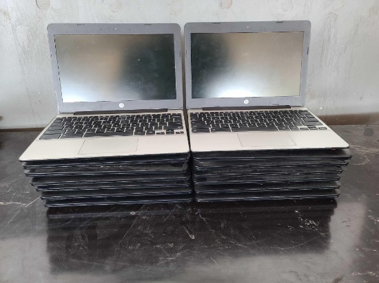 (14) HP Chromebooks