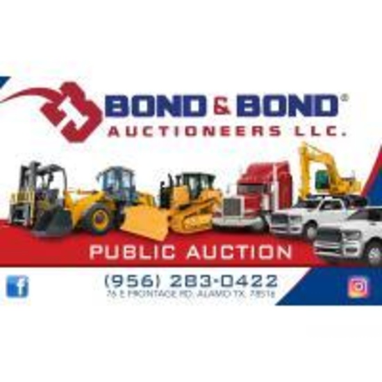 Bond & Bond Auctioneers, LLC Auction Catalog Ring 1 Edinburg