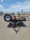 18' 2022 Proco Tandem Axle Trailer with Fold Down Ramps