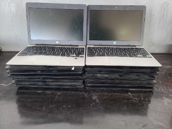 (14) HP Chromebooks