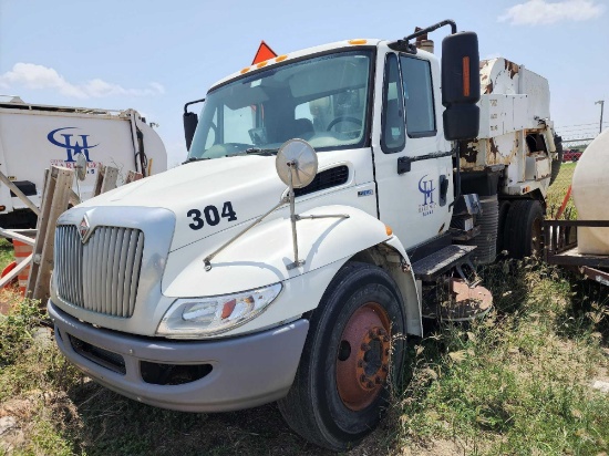 2010 International 4300V Street Sweeper Truck, VIN # 1HTJTSKN6AH271375