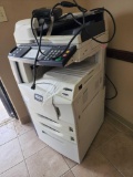 Kyocera KM-4050i Multifunction Copier w/2Trays & Cabinet & Surge Protector