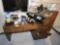 Refraction Desk w/ Console, Eye Exam Projector, Assorted Ophthalmology Tools