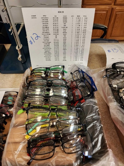 Group of Assorted Optical Glasses