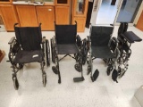 Group of 4 Wheel Chairs