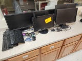 (5) Assorted Monitors, (4) Keyboards, (6) Computer Mice