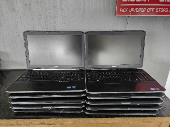 (10) Dell Latitude Laptops