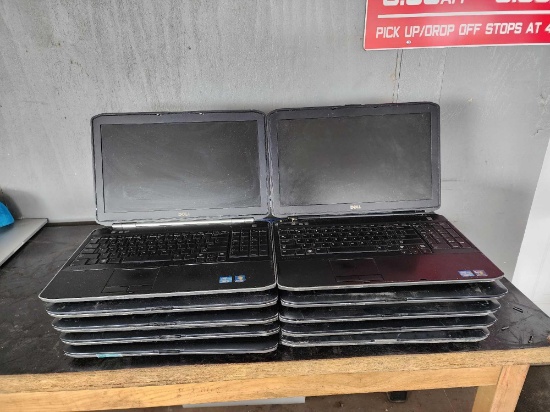 (10) Dell Latitude E5530 Laptops