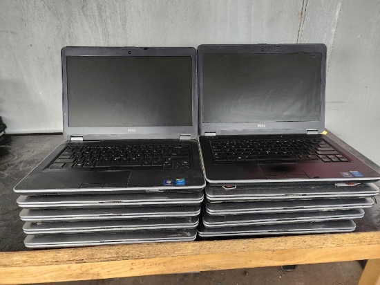(10) Dell Latitude E6440 Laptops