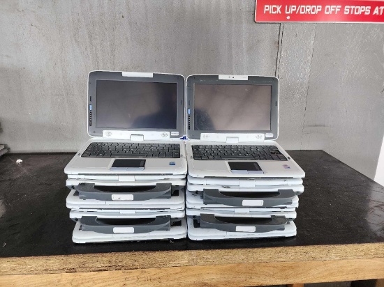 Group of 10 Companion Touch Laptops