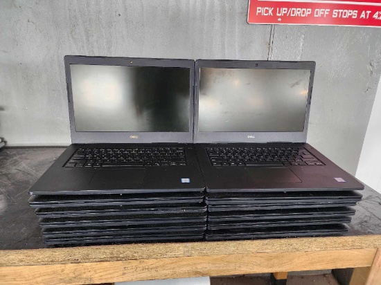 Group of 12 Dell Latitude 3480 Laptops