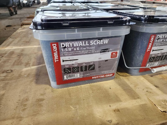 (8) Tubs of Drywall Screws