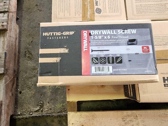 (8) Boxes of Drywall Screws