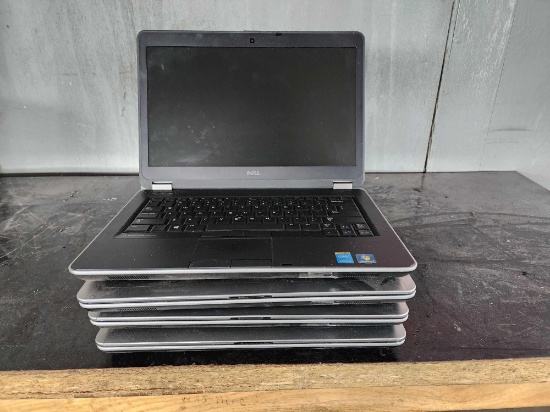 (4) Dell Latitude E6440 Laptops