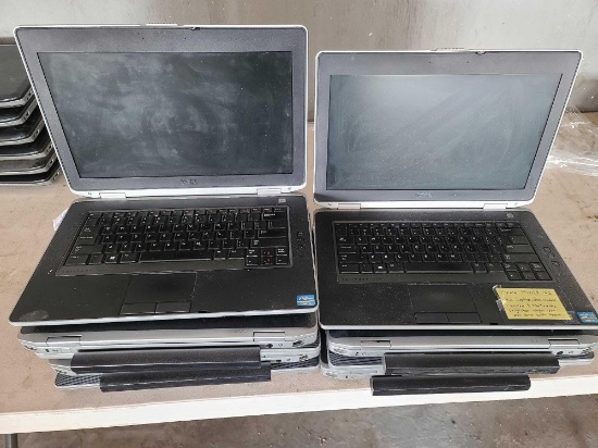 (9) Dell Latitude E6430 Laptops