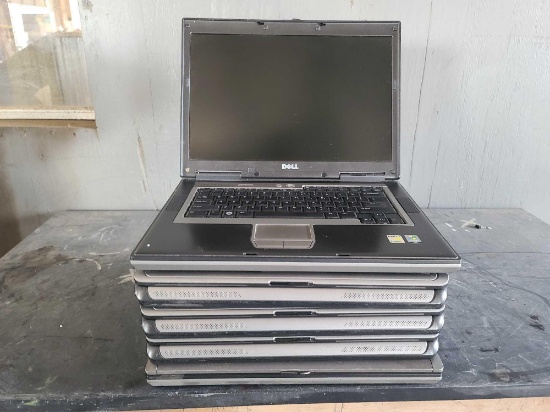 (5) Dell Latitude D531 Laptops