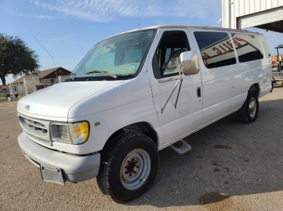 2000 Ford Econoline Wagon Van, VIN # 1FBSS31L1YHA14729