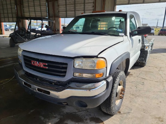 2007 GMC Sierra Classic Pickup Truck, VIN # 1GDJC34D97E177195