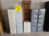 (1)2 drawer filing cabinet, (1)...Small Coffee Table, (1)...FILING CABINET - HON 5 DRAWER LETTER SIZ