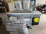 (1) COLORWAVE PRINTER 300, (16) Folding Chairs