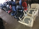 (11) HI BACK CHAIRS, (10) Chairs @ McColl, (8) Assorted Chairs, (2) ROLLING CHAIRS, (1) OFFICE CHAIR