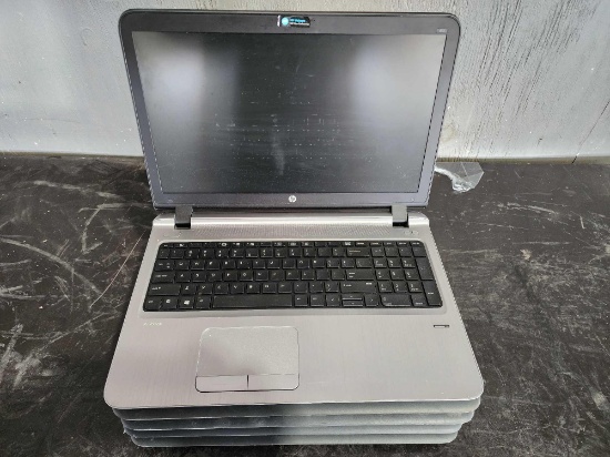 (5) HP Laptops