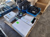 Group of Keyboards, Group of Misc. Chargers/Wires, Box of Computer Mice, Oki B4600 Printer